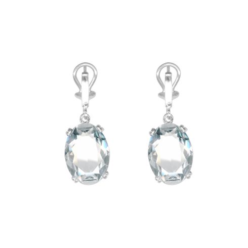 Crystal Oval Earrings ACER-OVAL-A