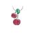 Crystal Cherry Necklace ACNEH-CHERRY-C