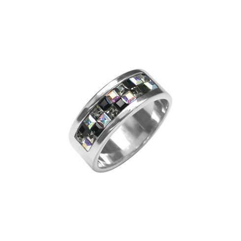 Silver Ring with Swarovski Crystals ACRING-01S-C