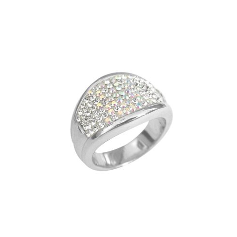 Silver Ring with Swarovski Crystals ACRING-27-A