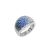 Silver Ring with Swarovski Crystals ACRING-27-E