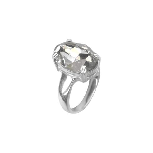 Silver Ring with Swarovski Crystal ACRING-39-C