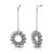 Multi Wrap Spring Wire Circle Steel Earring AEES164