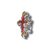 Titanium Flame Cross (CE) ATCH-FLAMECROSS-C