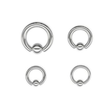 Ball closure ring (big sizes) 3.0 mm BCR 12-0GA