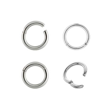 Hinged Segment Ring - Nose, Ear, Helix, Tragus Piercing BHRS
