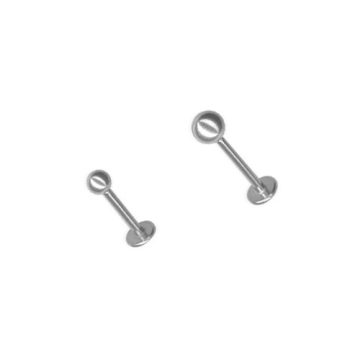 Micro labrets with ball and 1.2 mm stem BLBN1