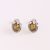 Silver Earring with Amber Stones E5241