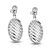 Cut-Out Oval Stainless Steel Earring EPPS441