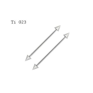 Titán G23 industrial piercing kúpokkal INTRC