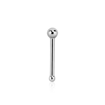 Surgical Steel Nosestud with Ball NBB