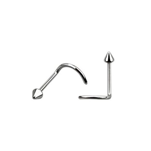 Surgical Steel Nosestud with Cone NSSC