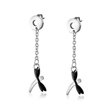Surgical Steel Earrings, Ear Cuff with or without Chain