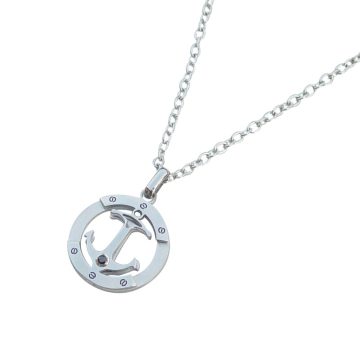 Anchor Stainless Steel Necklace PCE002AB