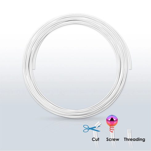 Flexible 2 m PTFE wire for piercings PTFE WIRE