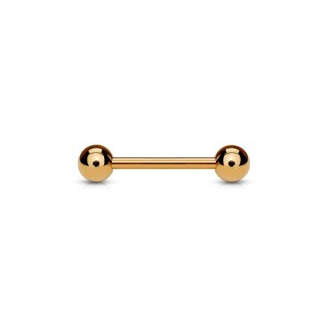 Rose Gold PVD Micro Barbells for Nipple Shields RG-BRBN
