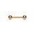 Rose Gold PVD Micro Barbells for Nipple Shields RG-BRBN