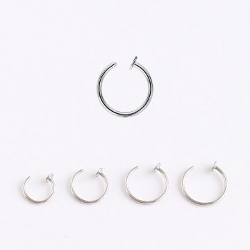 Surgical Steel Open, Fake Nose Ring SFBONR