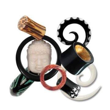 Organic - Mineral Spirals, Plugs, Tunnels, Expanders